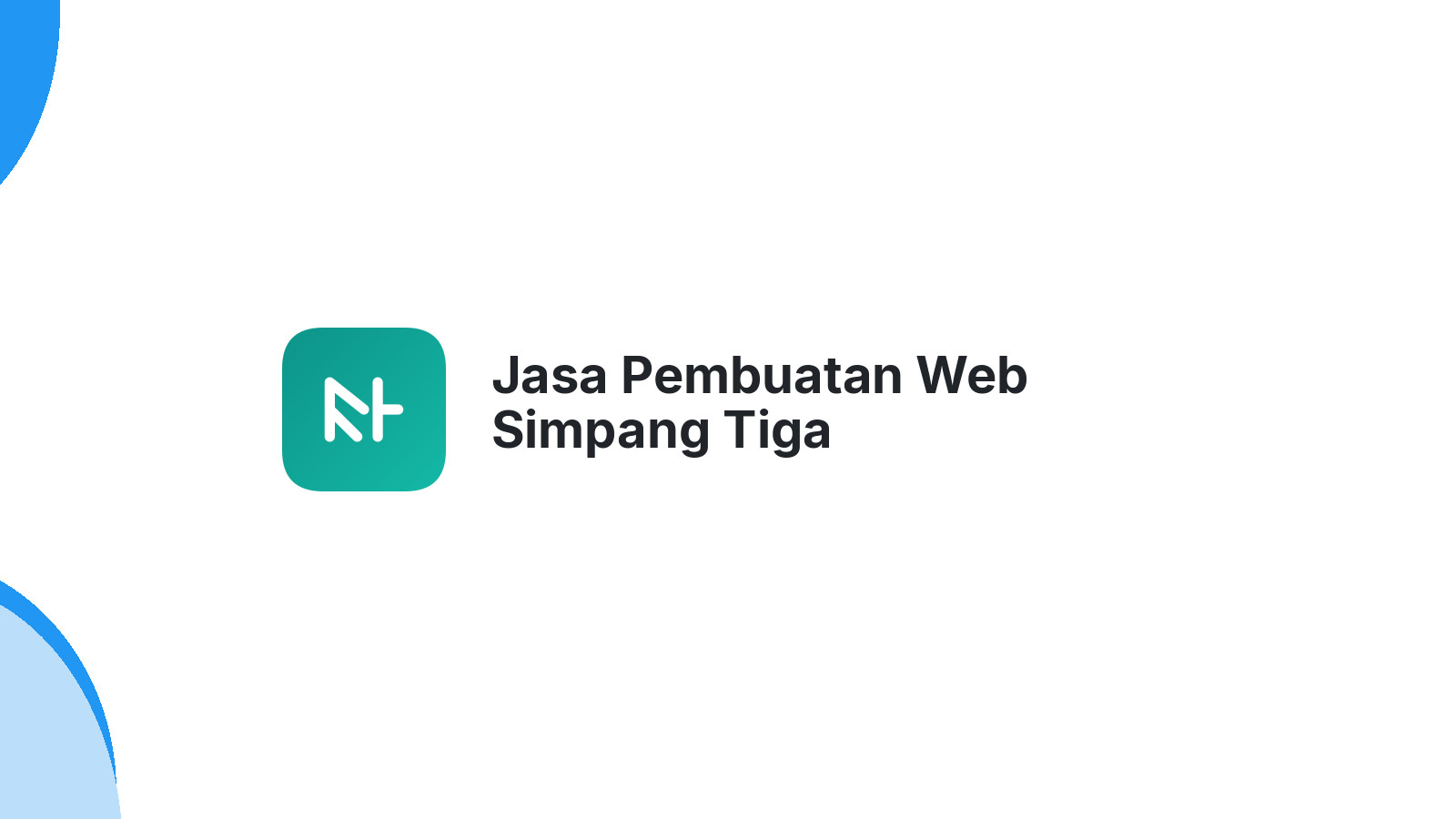 Jasa Pembuatan Web Simpang Tiga