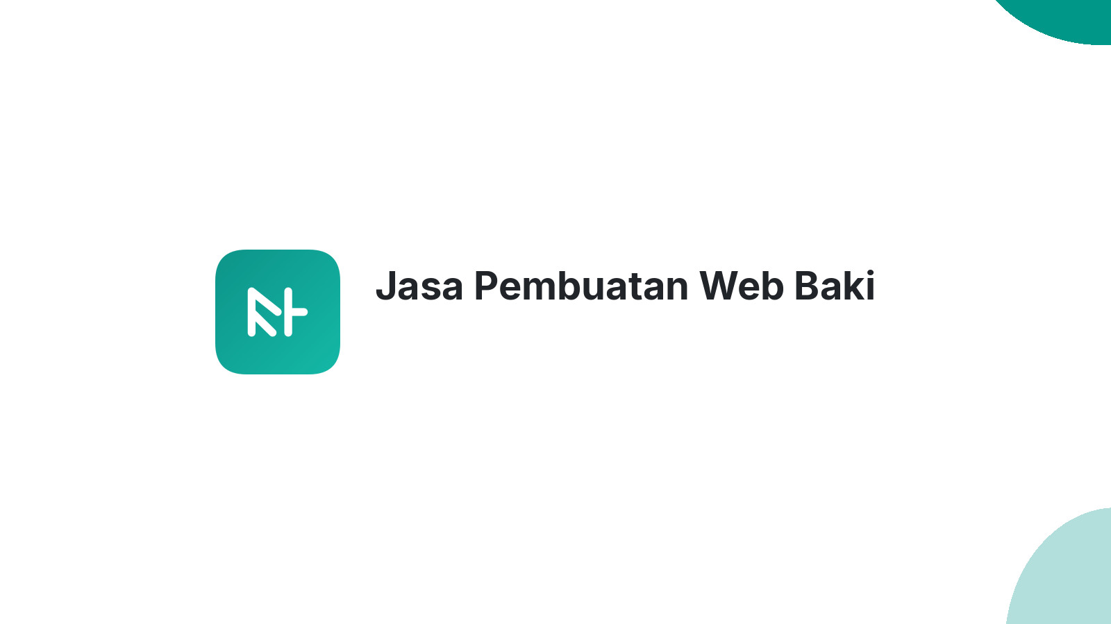 Jasa Pembuatan Web Baki