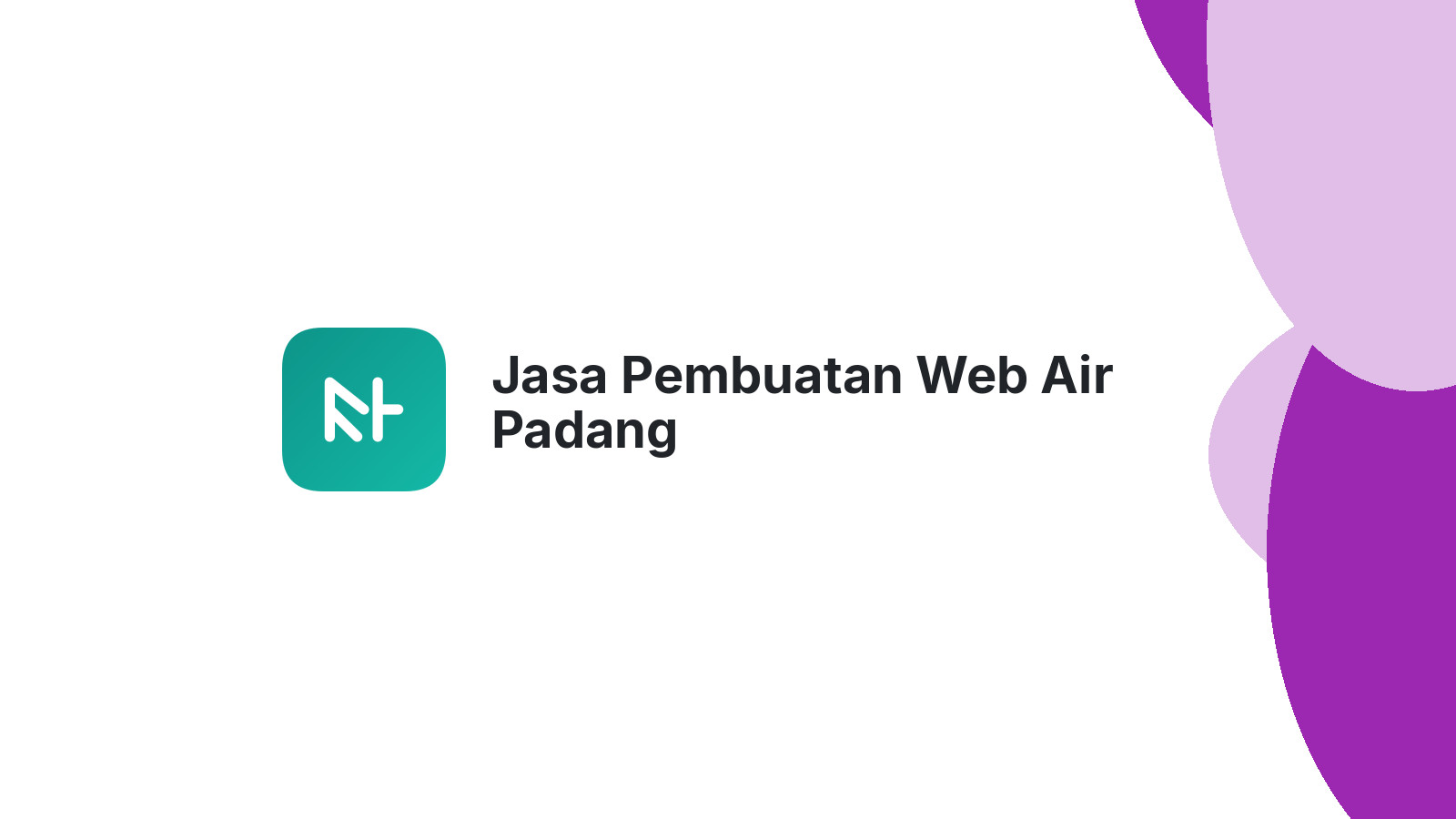 Jasa Pembuatan Web Air Padang
