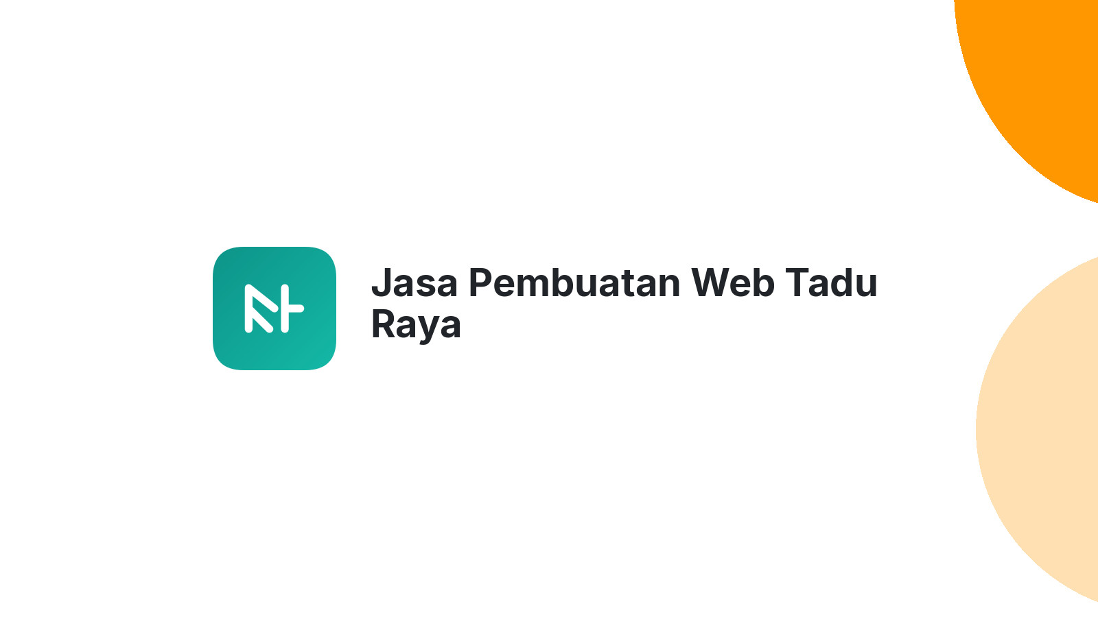 Jasa Pembuatan Web Tadu Raya