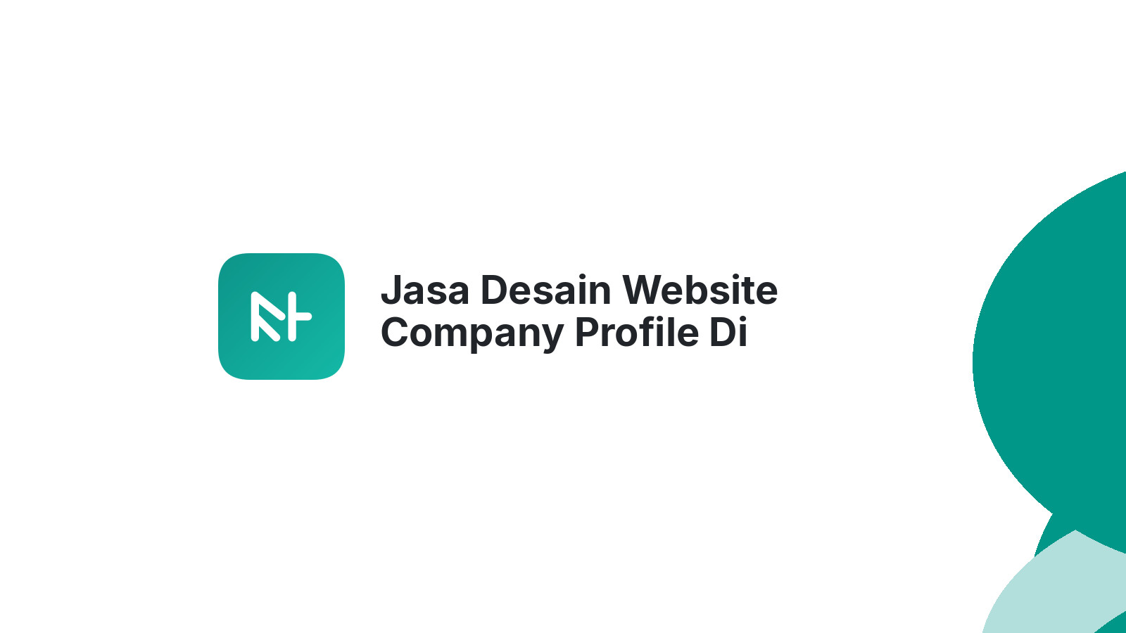 Jasa Desain Website Company Profile Di Indonesia
