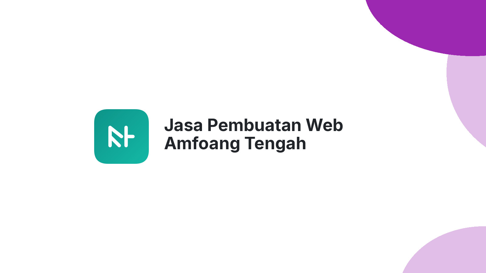 Jasa Pembuatan Web Amfoang Tengah