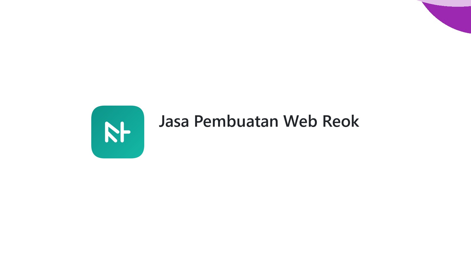 Jasa Pembuatan Web Reok