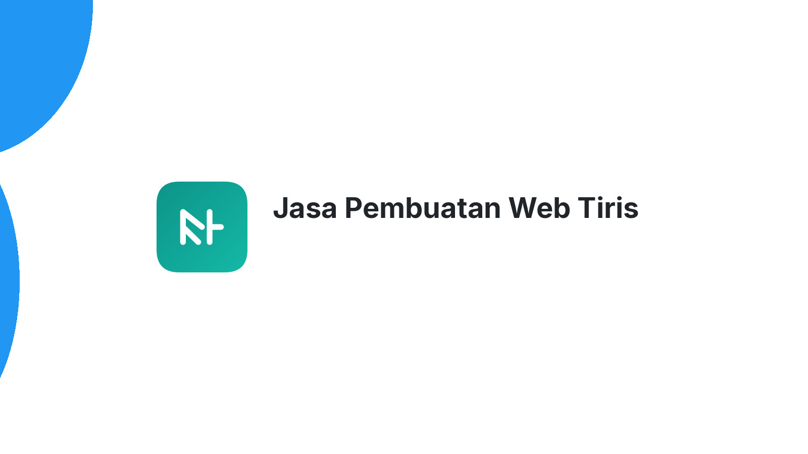 Jasa Pembuatan Web Tiris