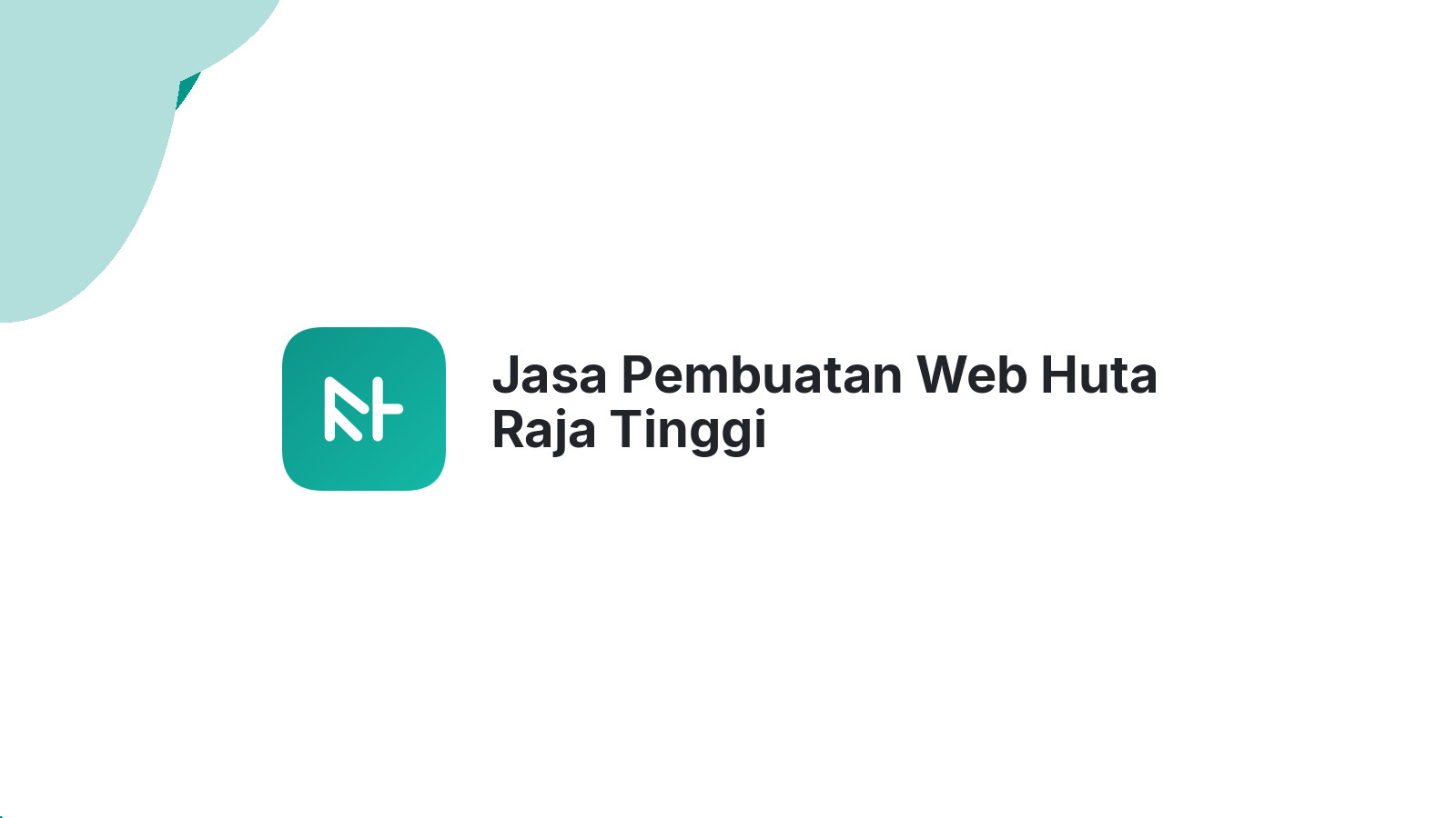Jasa Pembuatan Web Huta Raja Tinggi