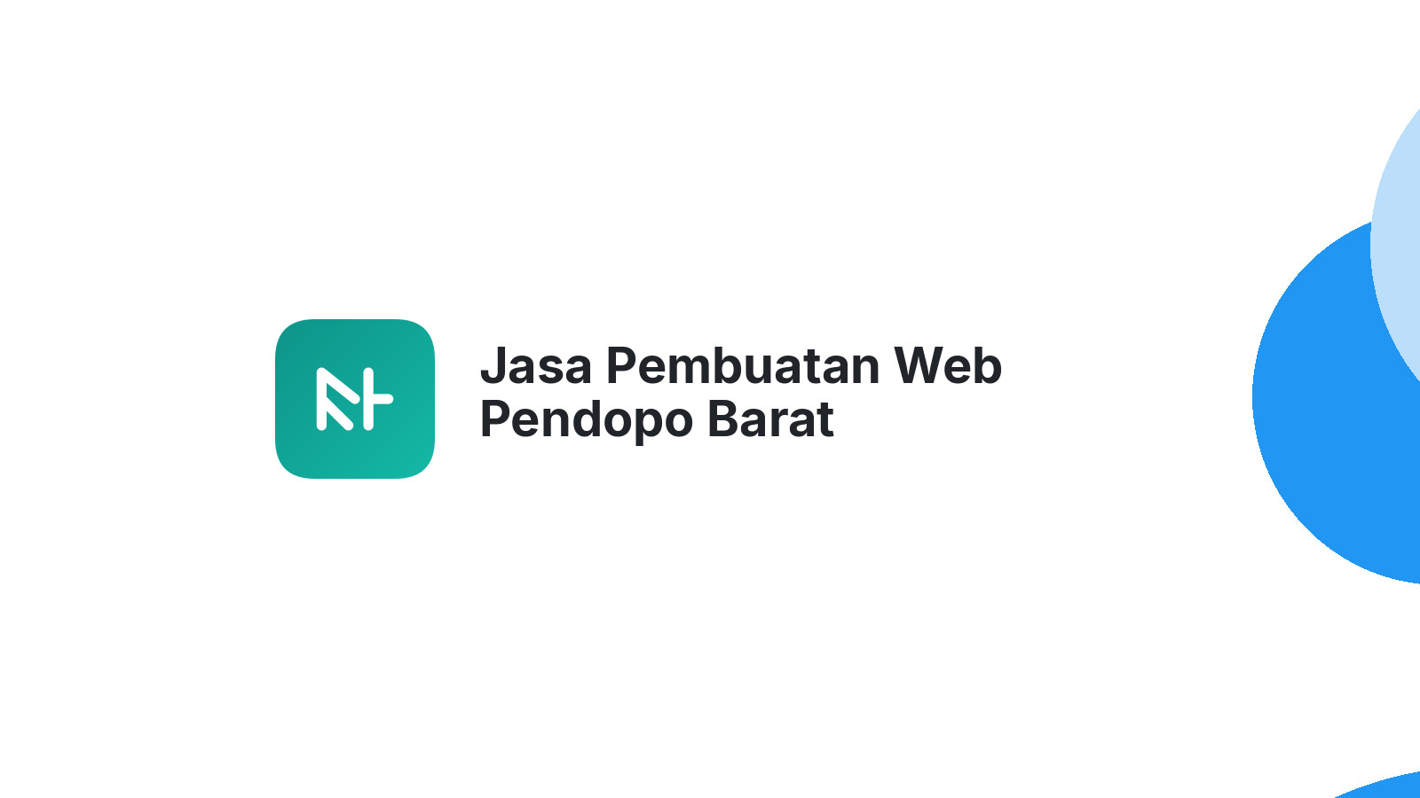 Jasa Pembuatan Web Pendopo Barat