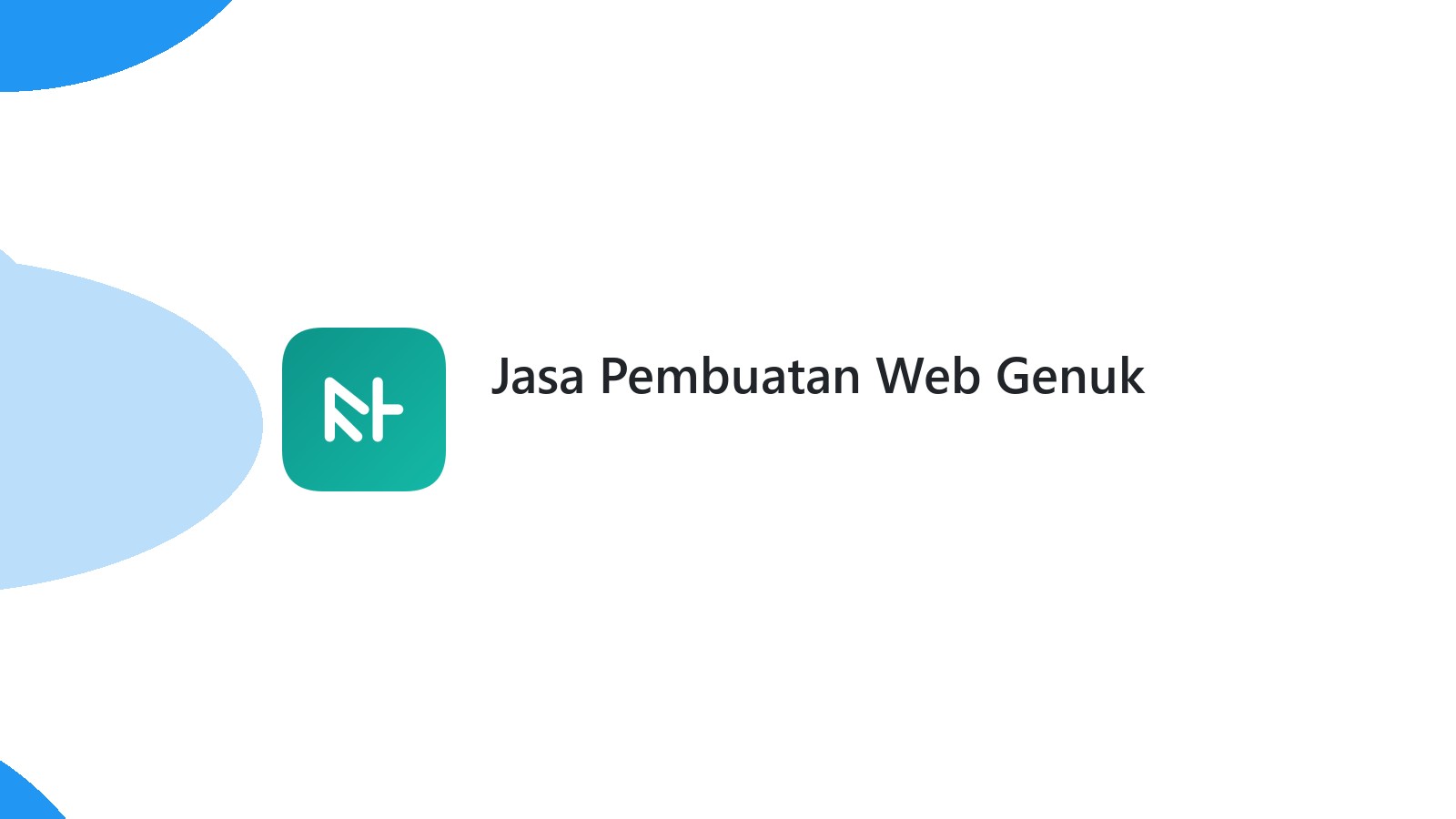 Jasa Pembuatan Web Genuk