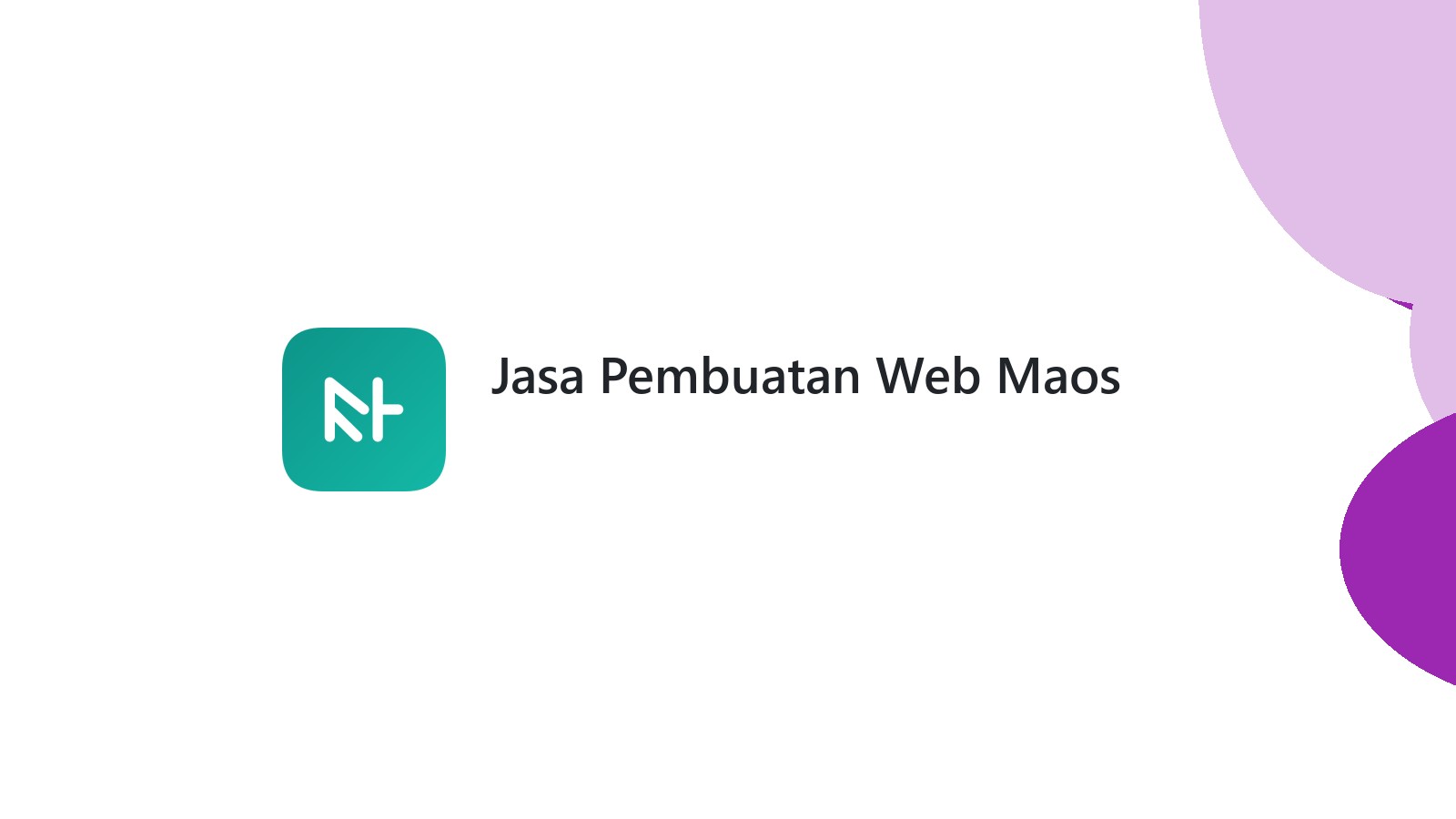 Jasa Pembuatan Web Maos