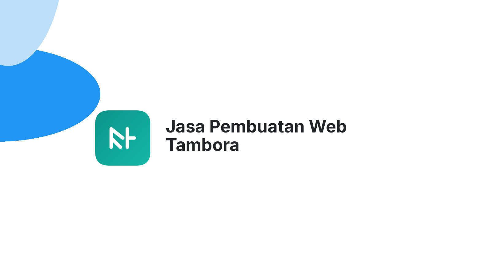 Jasa Pembuatan Web Tambora