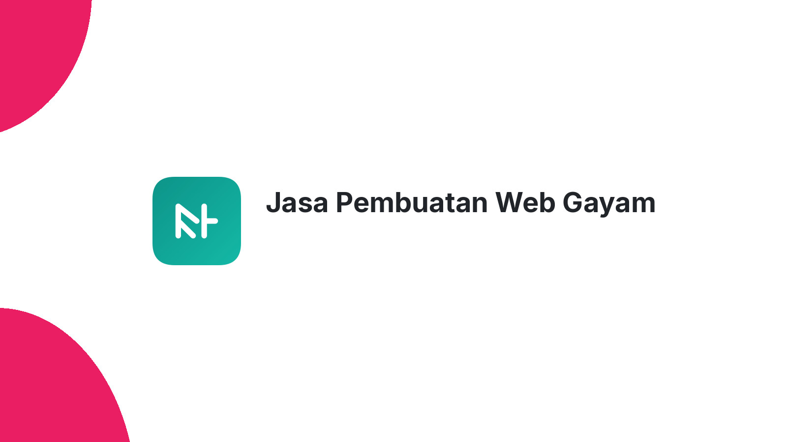 Jasa Pembuatan Web Gayam