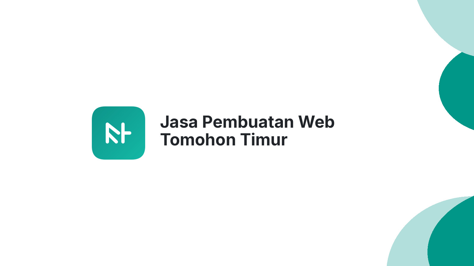 Jasa Pembuatan Web Tomohon Timur