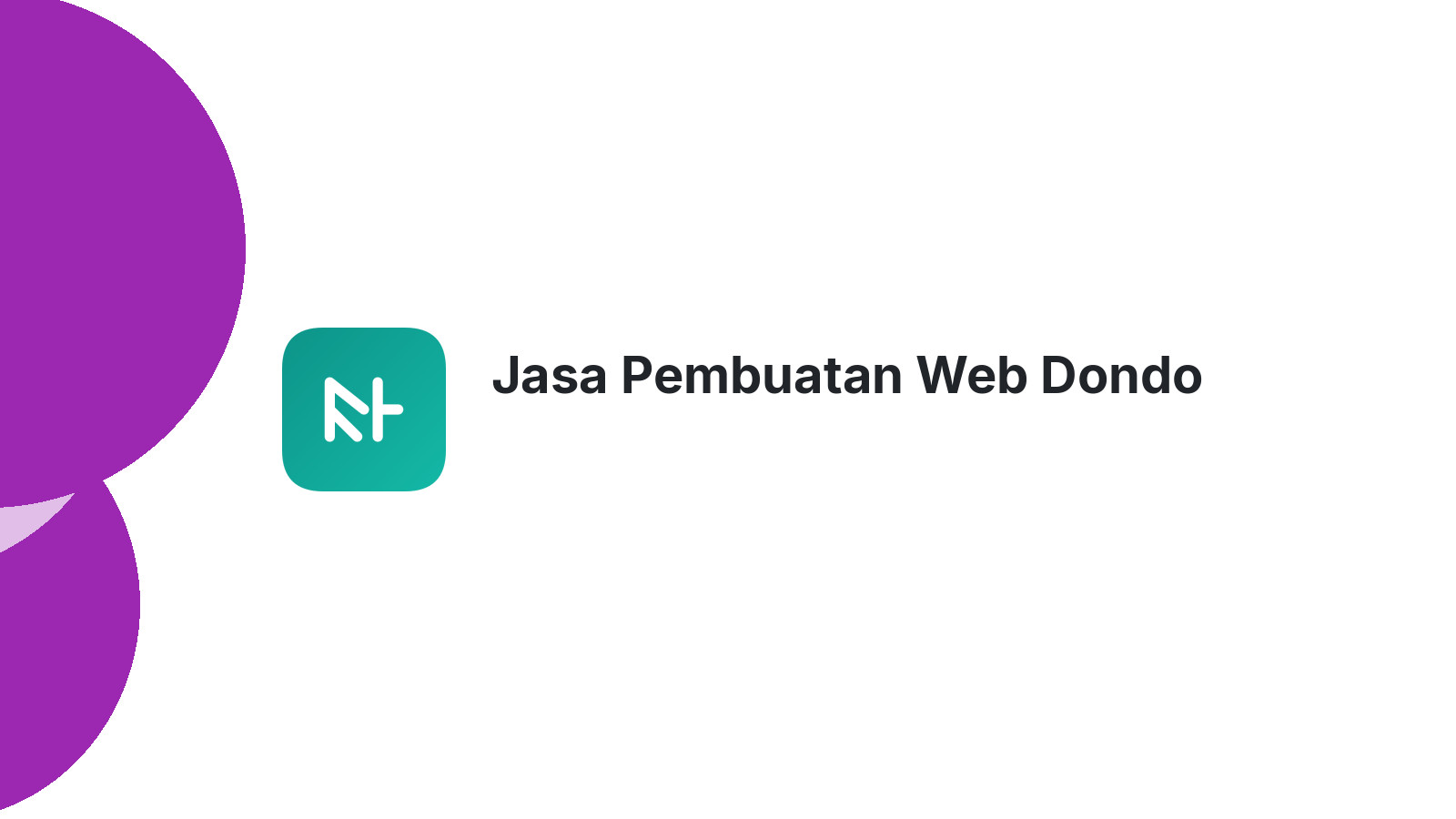 Jasa Pembuatan Web Dondo