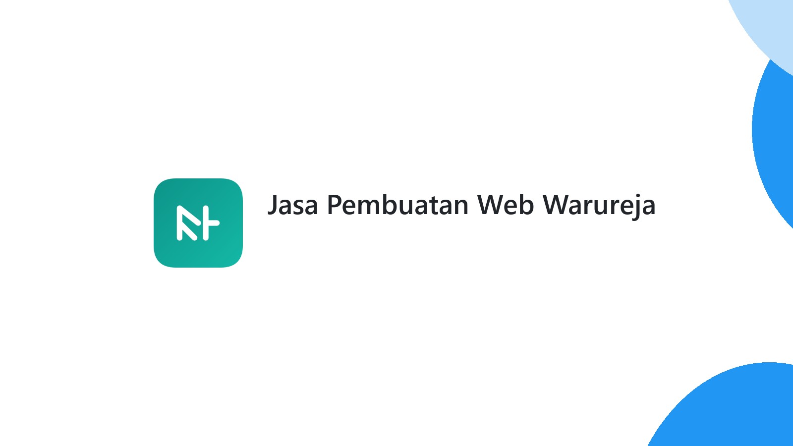 Jasa Pembuatan Web Warureja