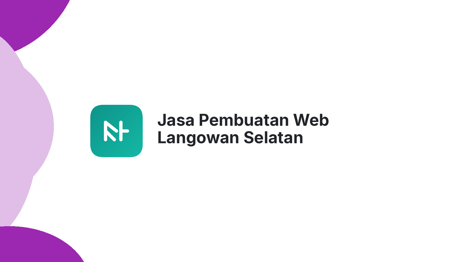 Jasa Pembuatan Web Langowan Selatan
