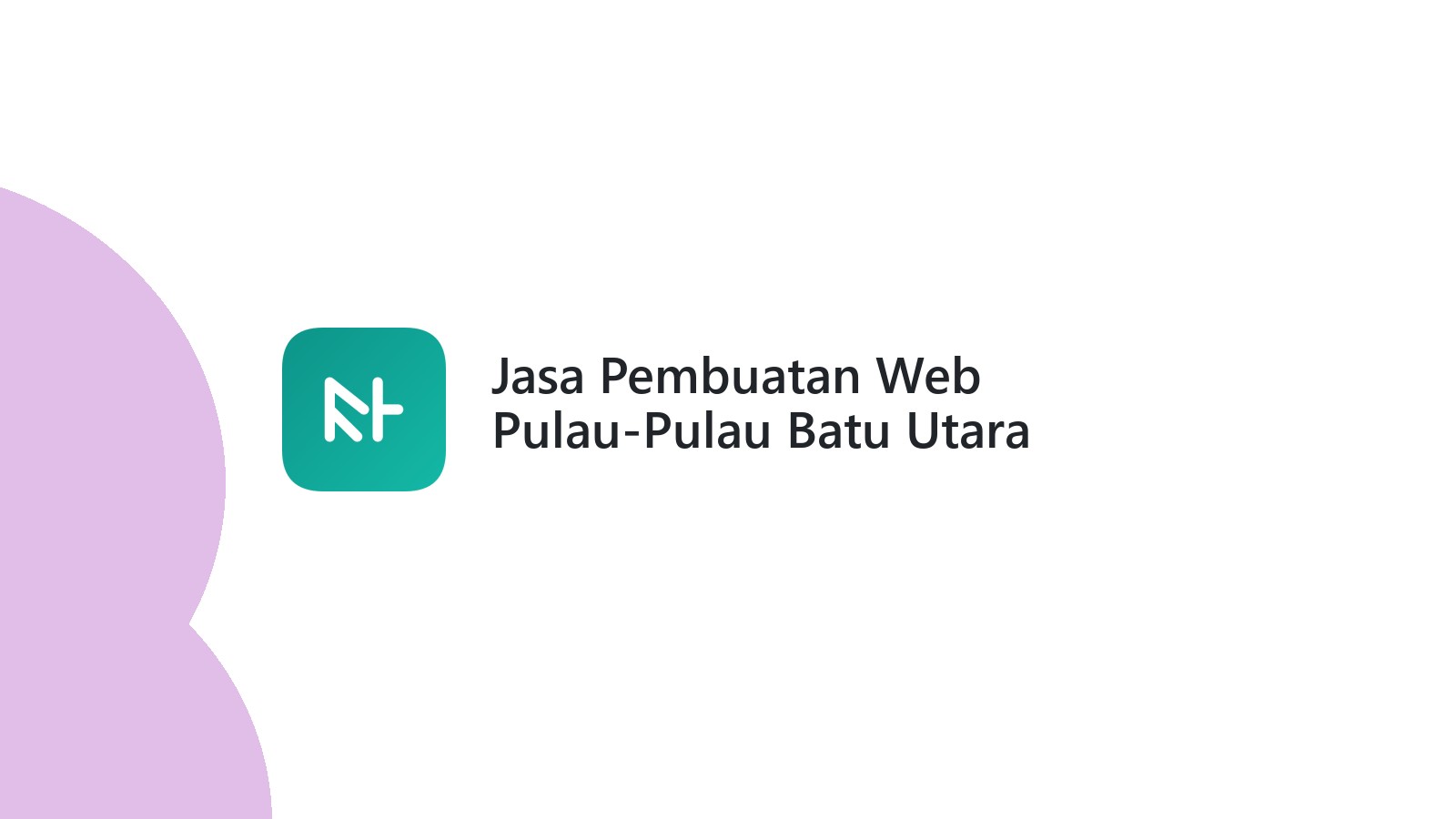 Jasa Pembuatan Web Pulau-Pulau Batu Utara