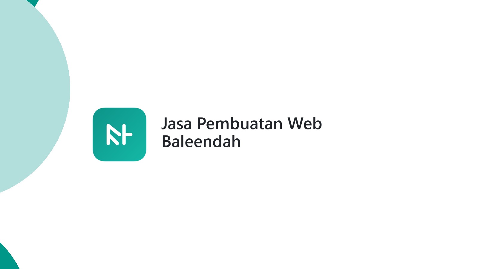 Jasa Pembuatan Web Baleendah