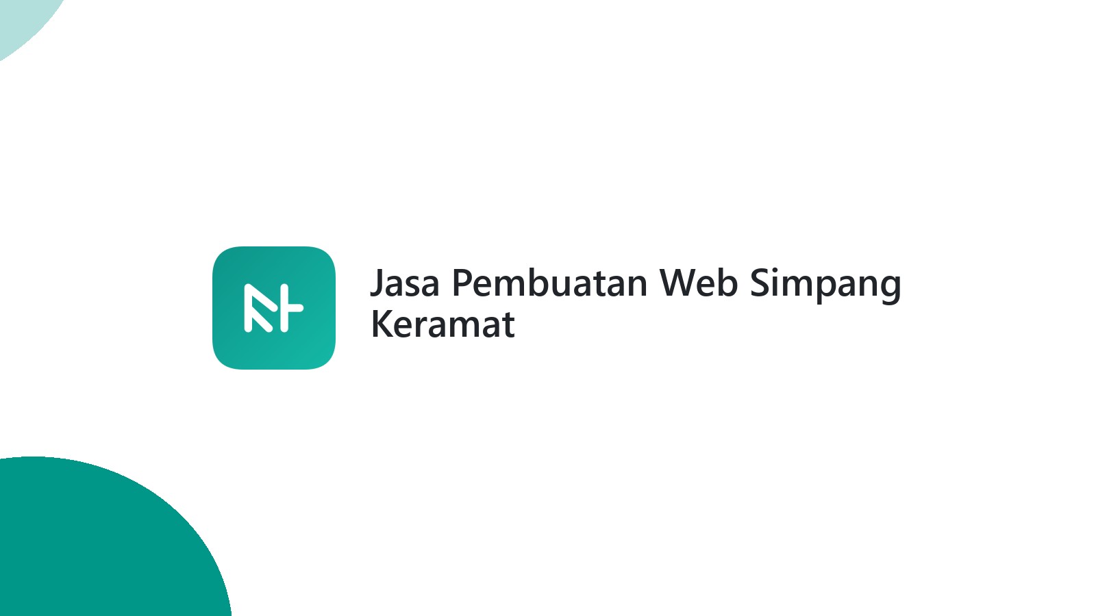 Jasa Pembuatan Web Simpang Keramat
