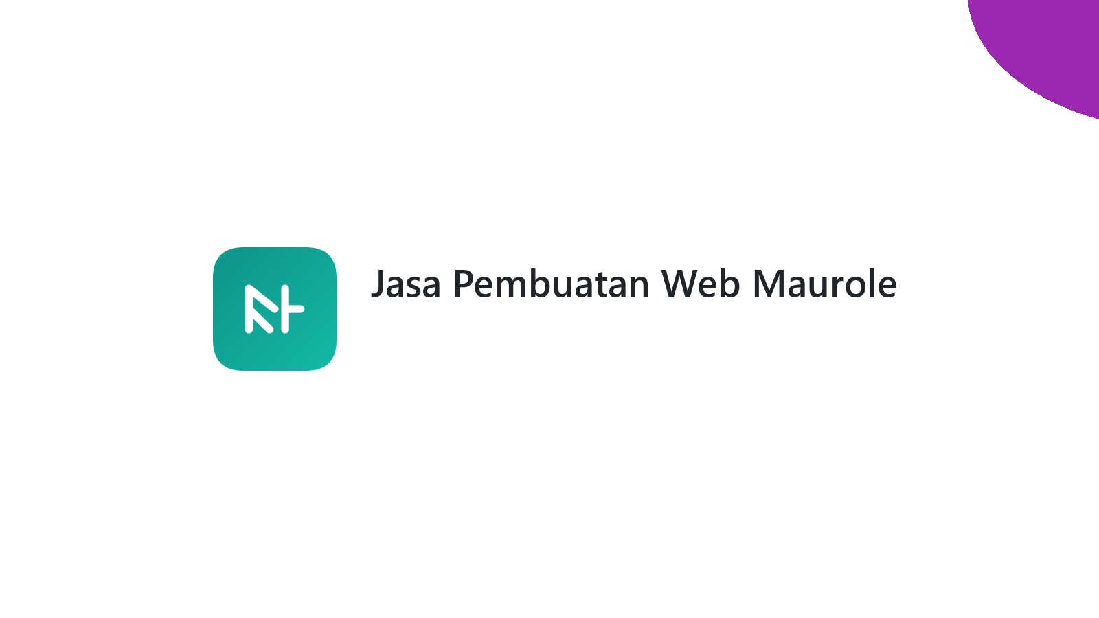 Jasa Pembuatan Web Maurole
