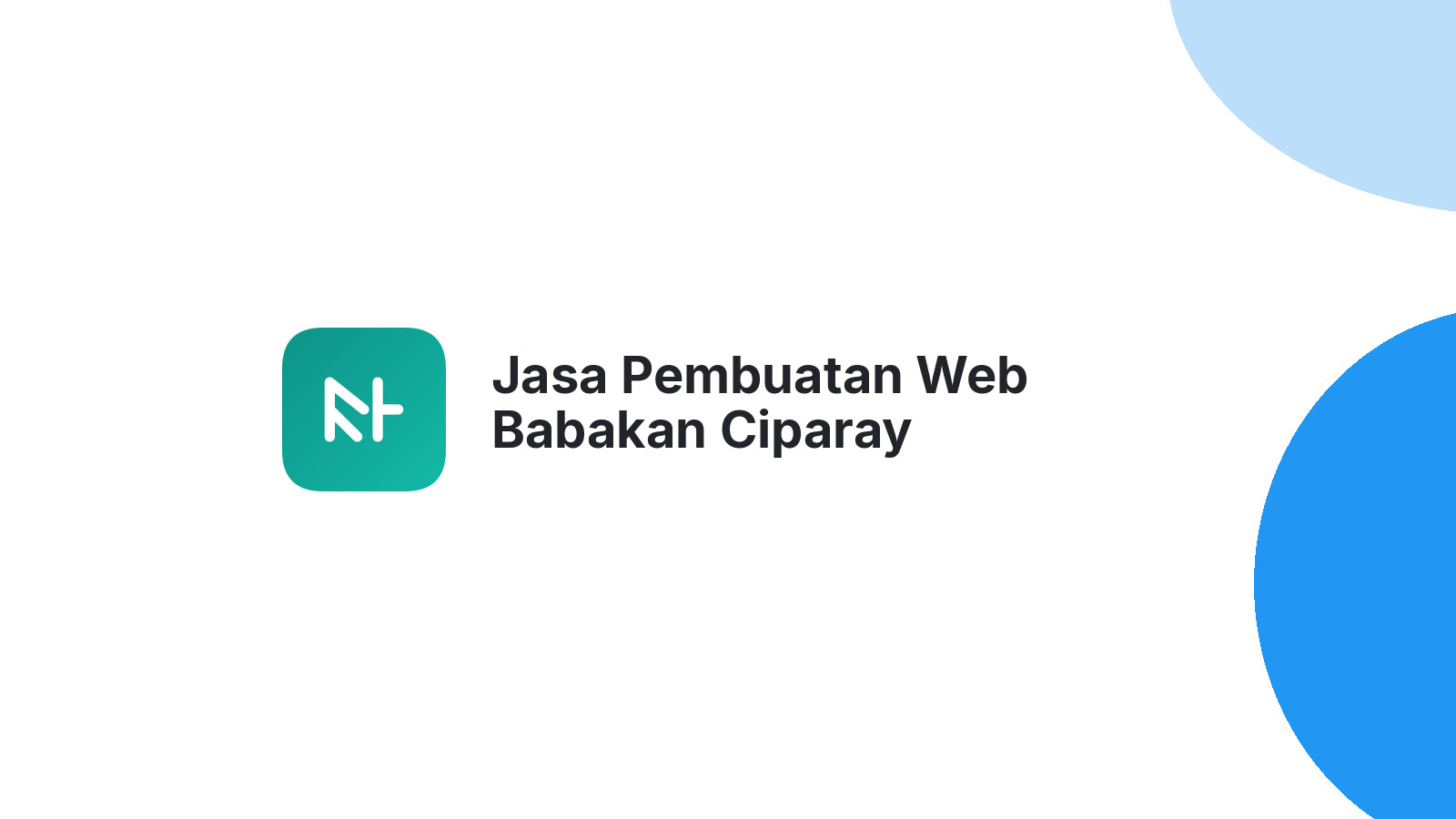 Jasa Pembuatan Web Babakan Ciparay