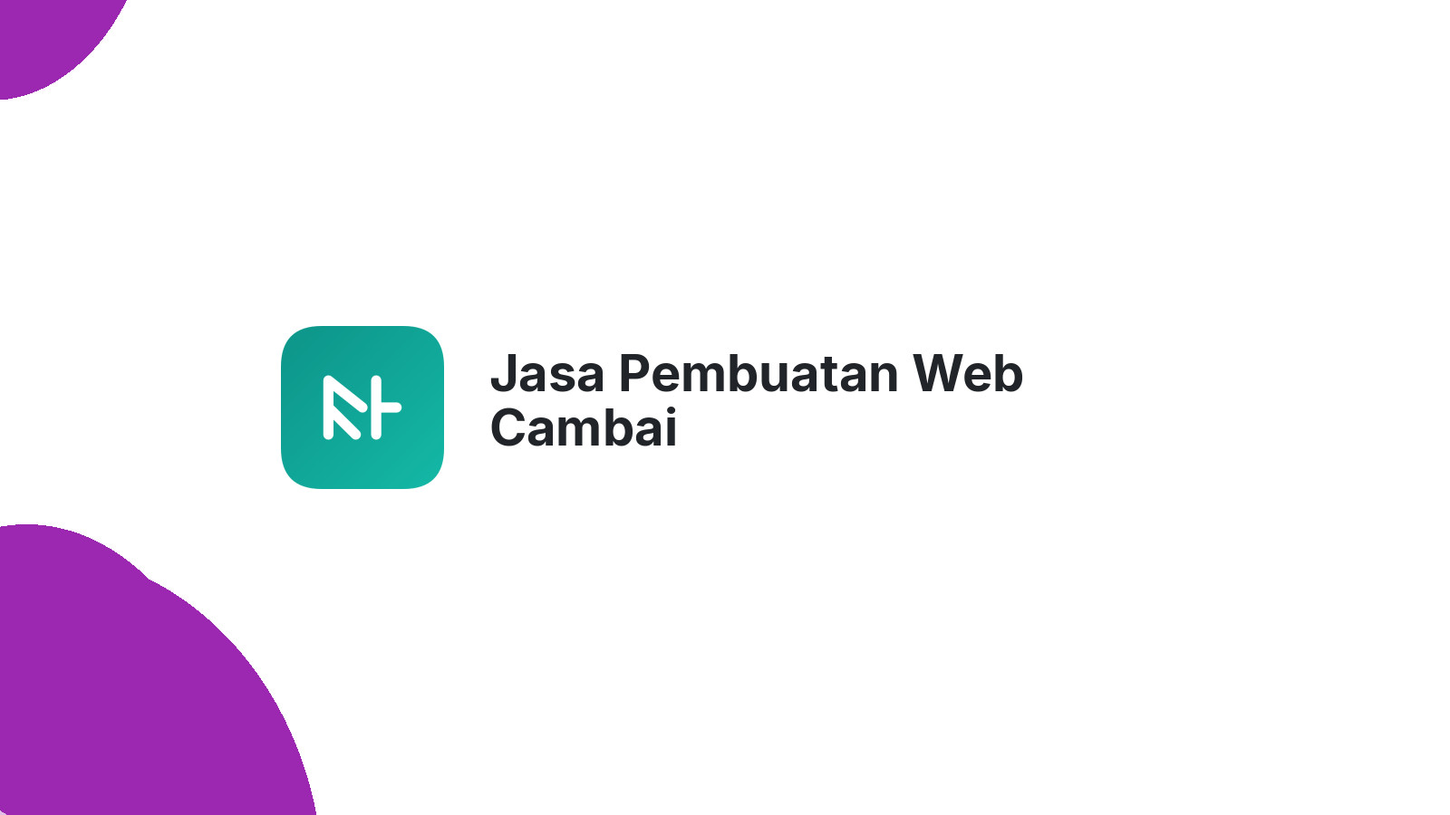 Jasa Pembuatan Web Cambai