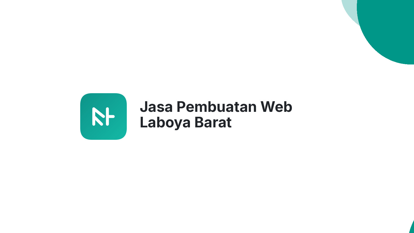 Jasa Pembuatan Web Laboya Barat