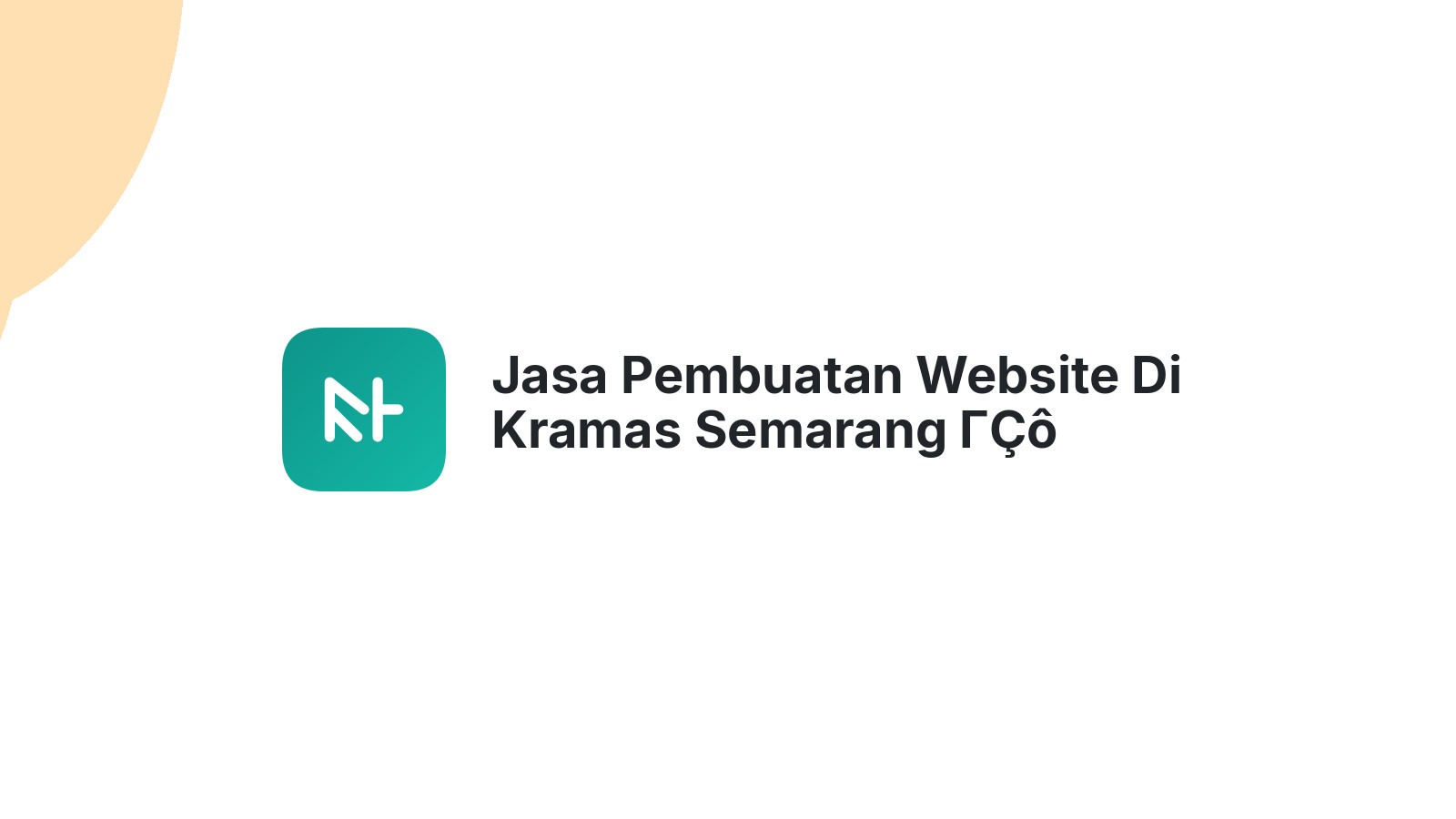 Jasa Pembuatan Website Di Kramas Semarang ΓÇô Tampil Profesional Online