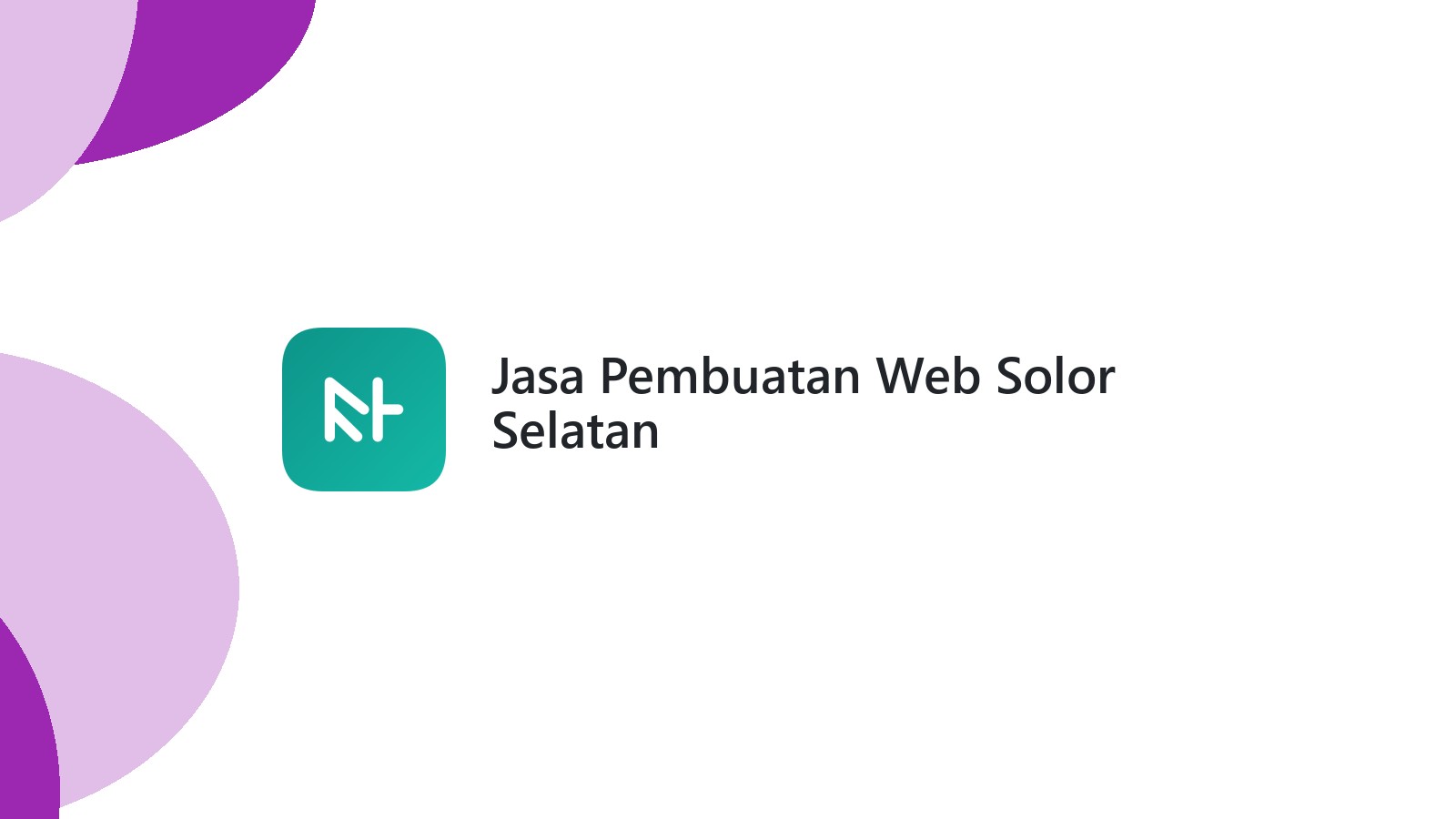 Jasa Pembuatan Web Solor Selatan