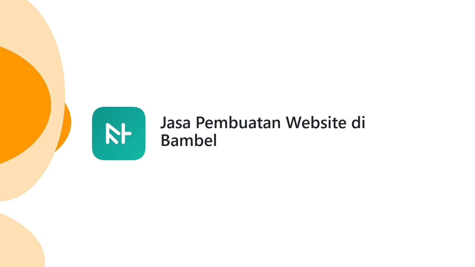 Jasa Pembuatan Website di Bambel