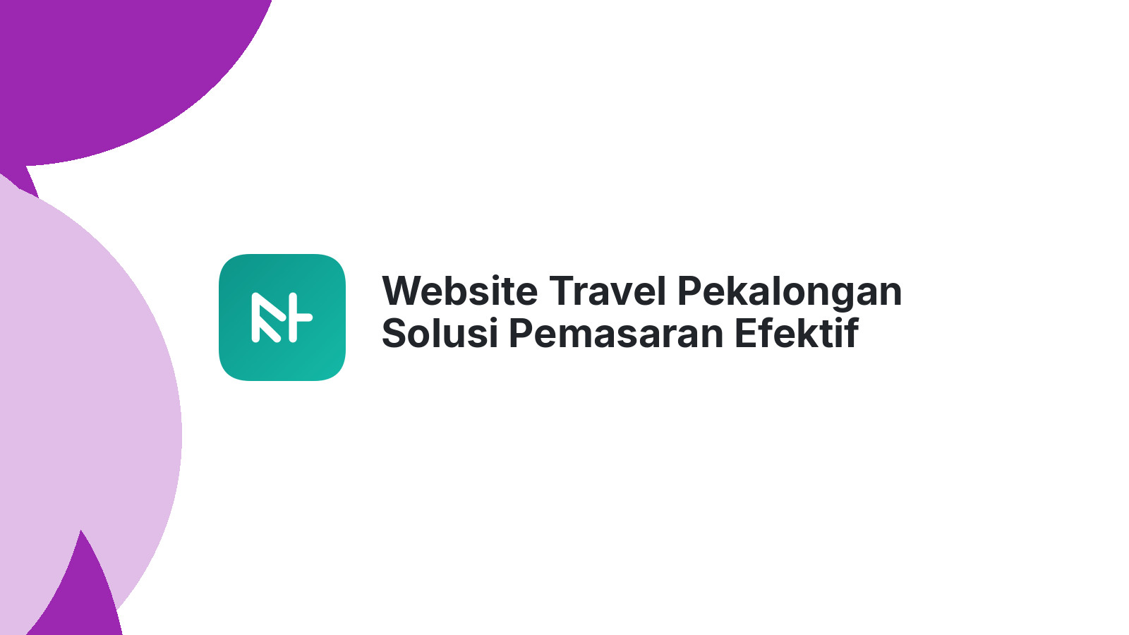 Website Travel Pekalongan Solusi Pemasaran Efektif