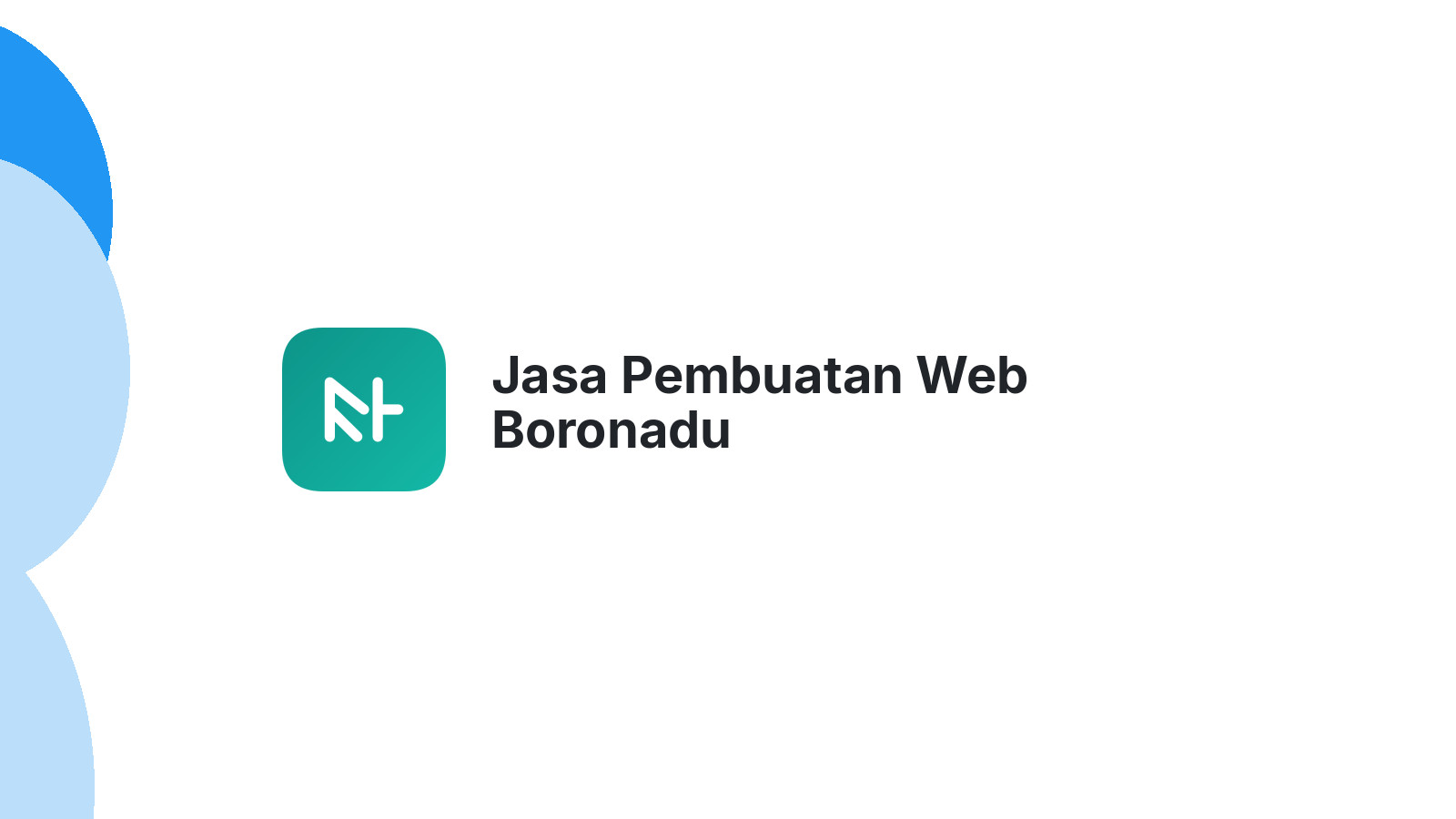 Jasa Pembuatan Web Boronadu