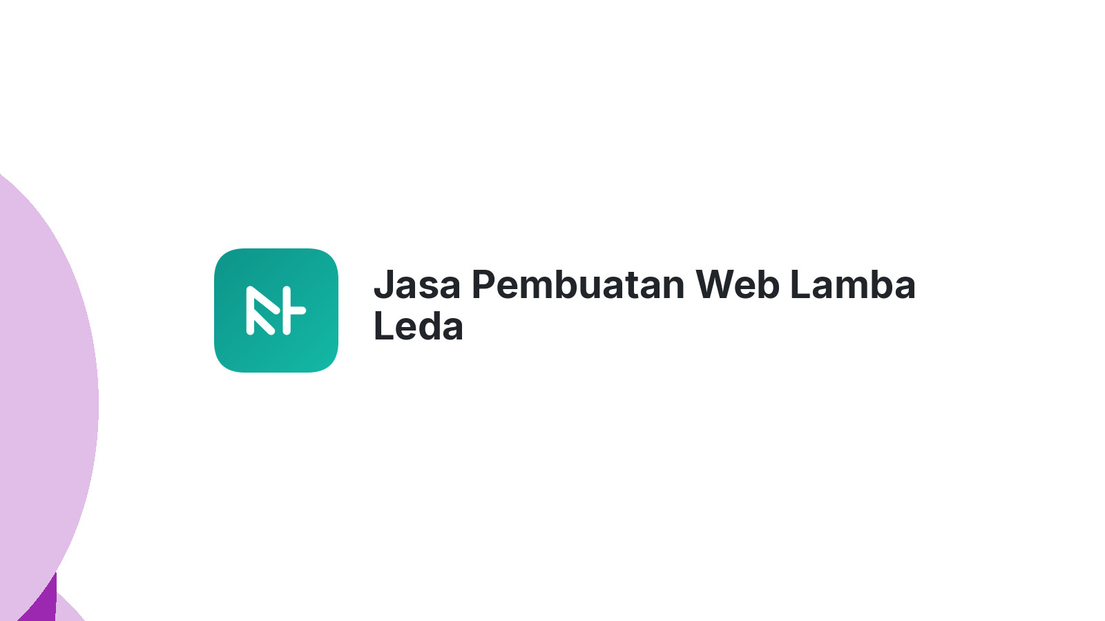 Jasa Pembuatan Web Lamba Leda