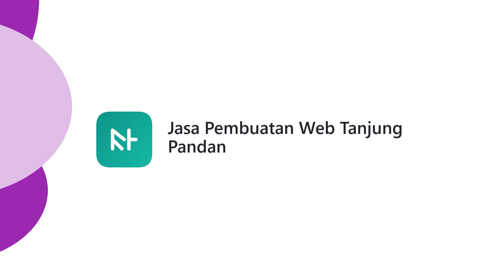 Jasa Pembuatan Web Tanjung Pandan