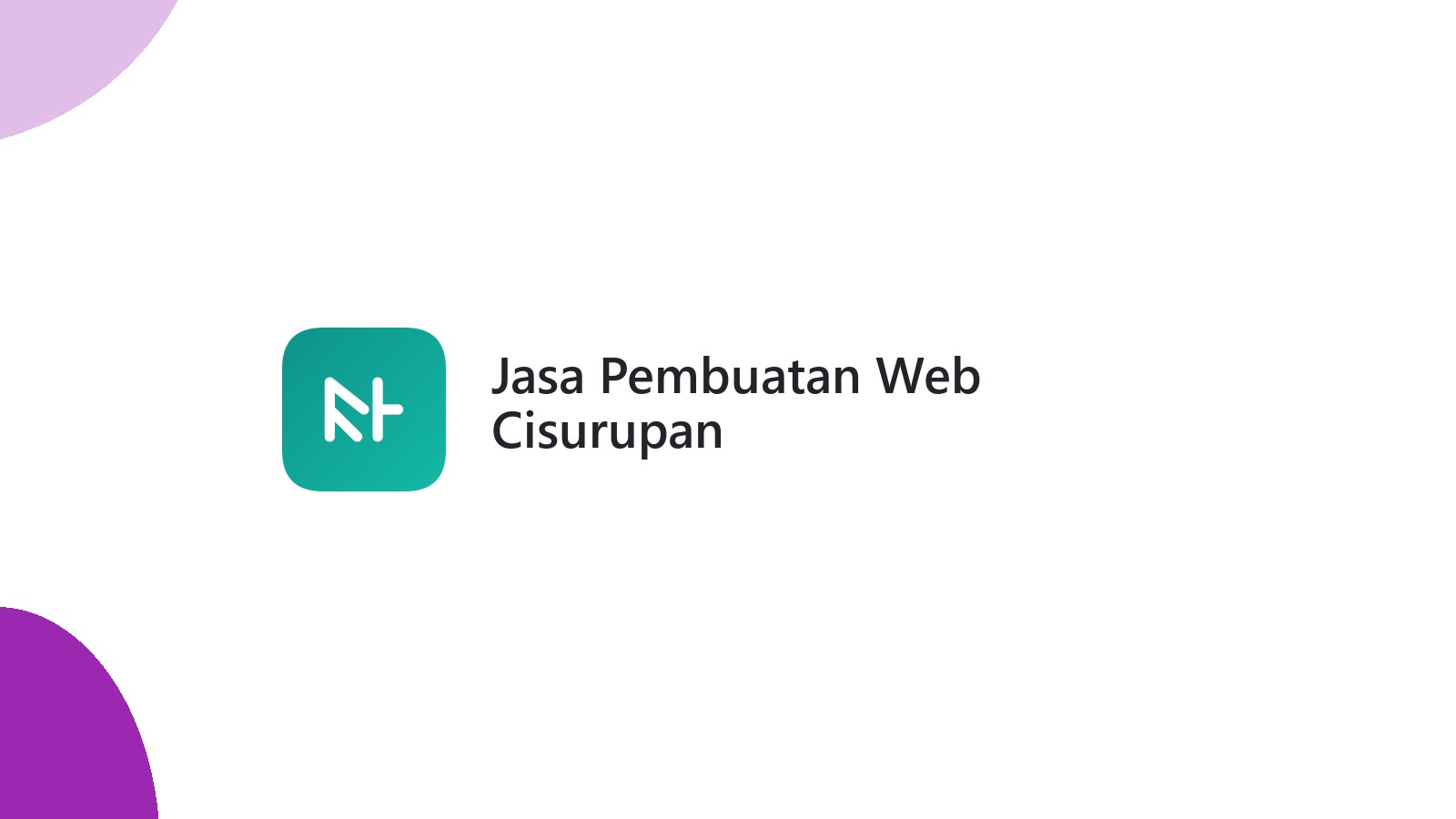 Jasa Pembuatan Web Cisurupan