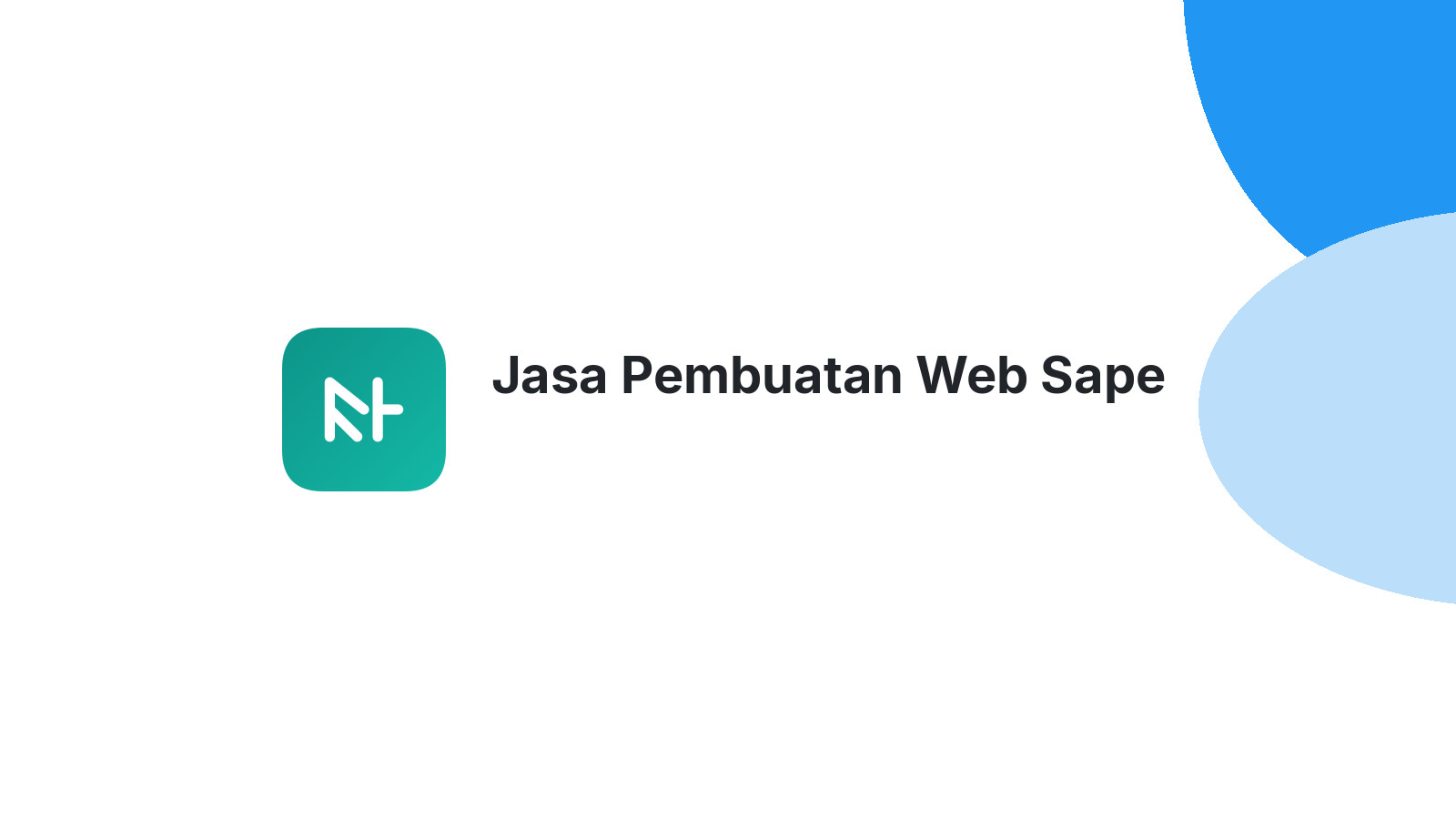 Jasa Pembuatan Web Sape