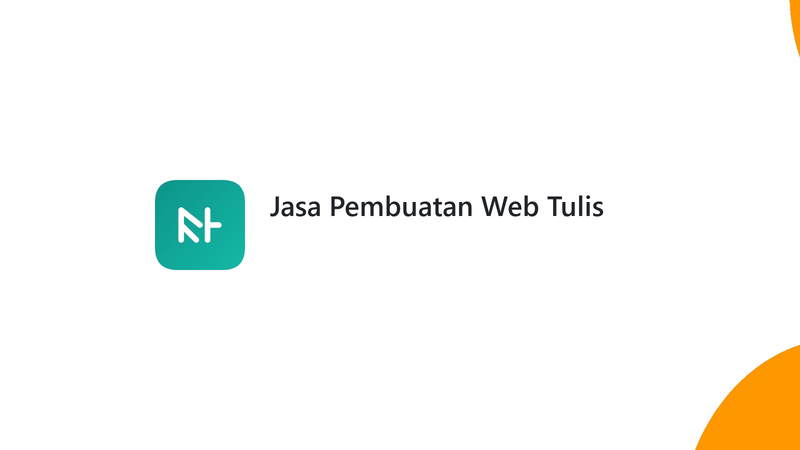 Jasa Pembuatan Web Tulis