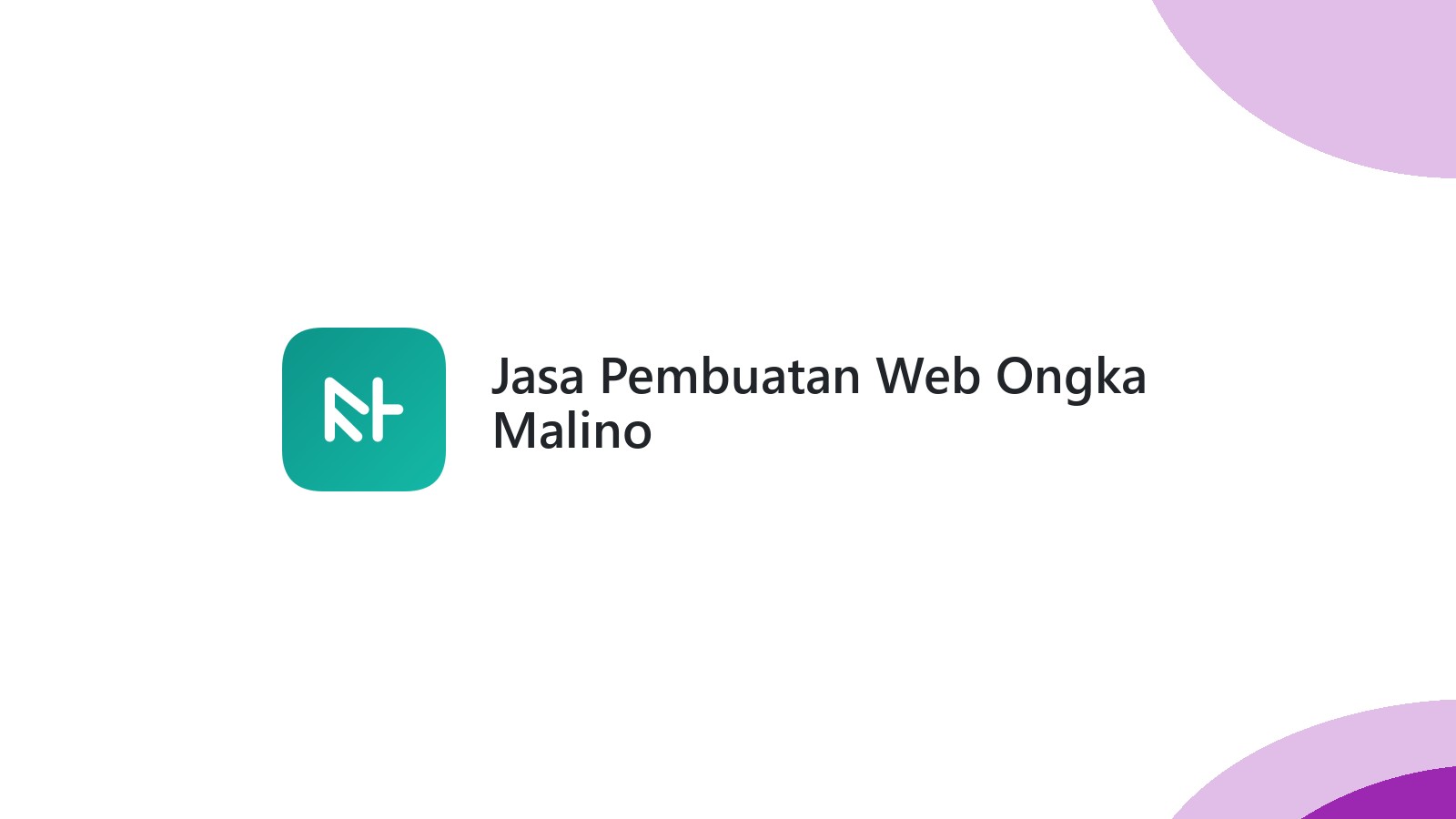 Jasa Pembuatan Web Ongka Malino