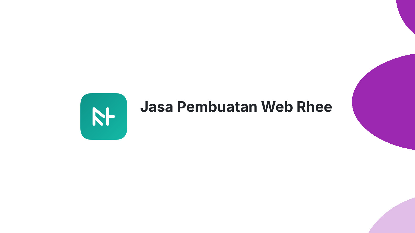 Jasa Pembuatan Web Rhee