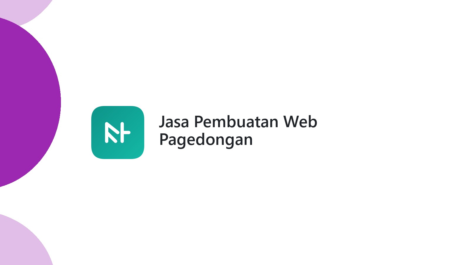 Jasa Pembuatan Web Pagedongan