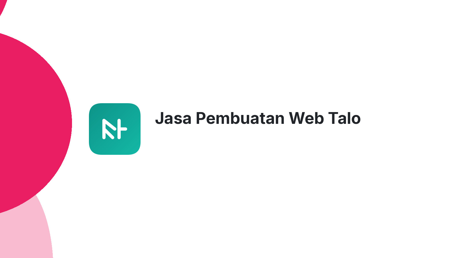 Jasa Pembuatan Web Talo