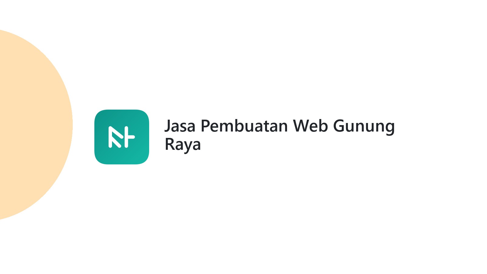 Jasa Pembuatan Web Gunung Raya
