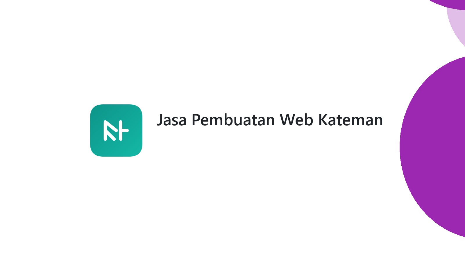 Jasa Pembuatan Web Kateman