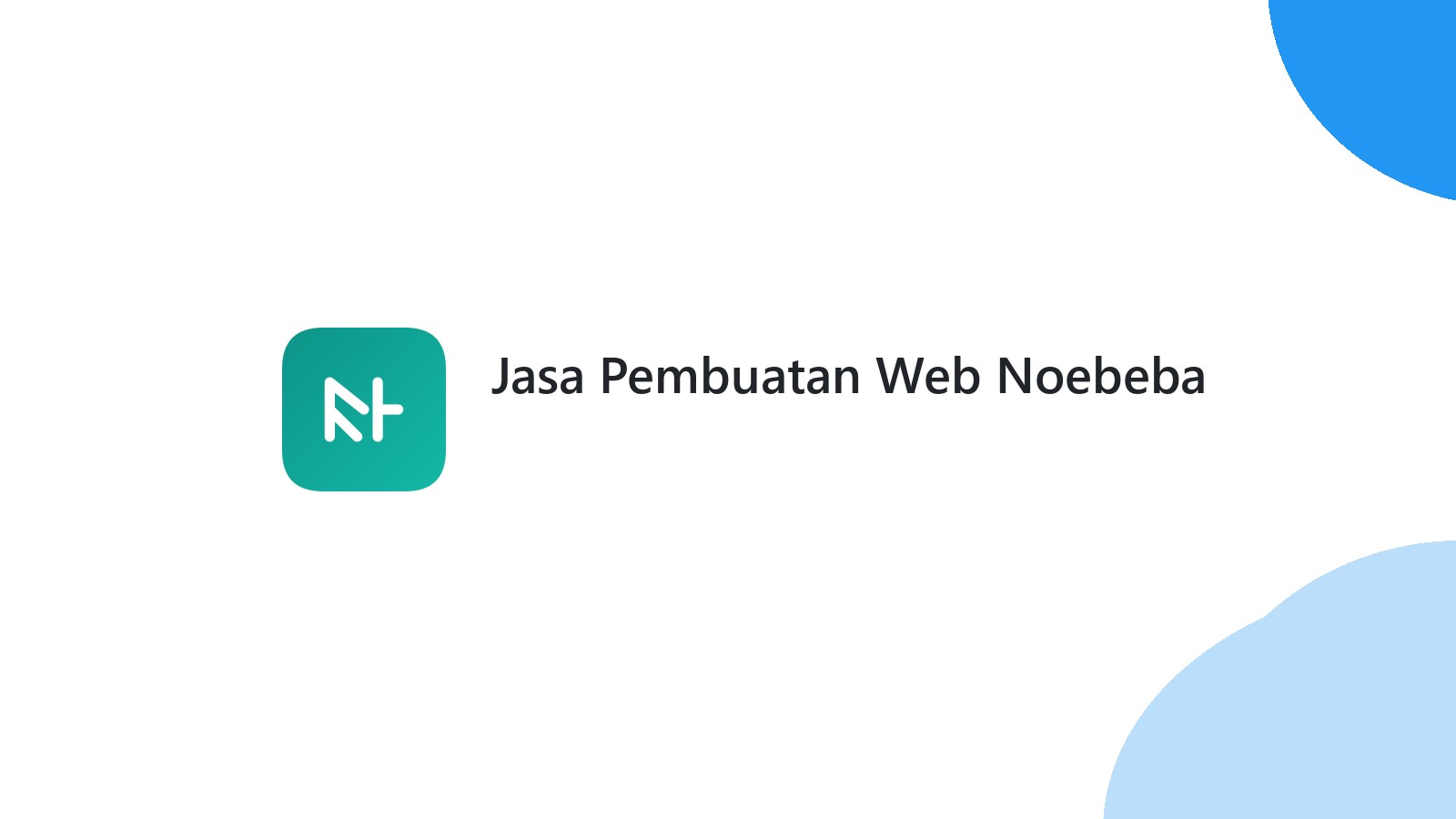 Jasa Pembuatan Web Noebeba