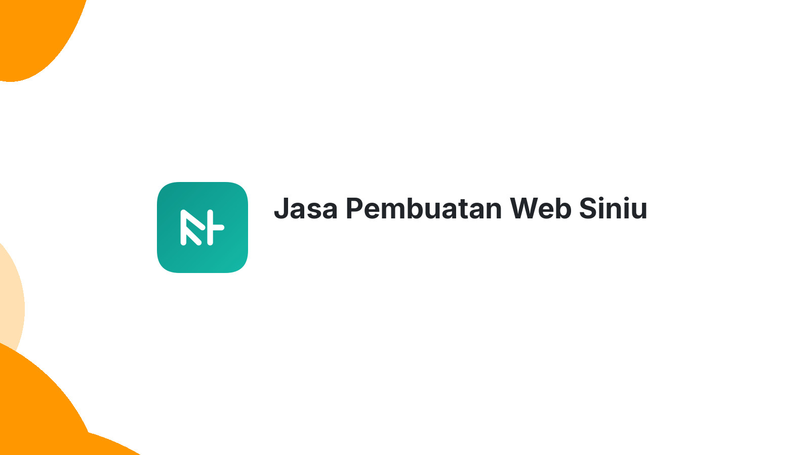 Jasa Pembuatan Web Siniu