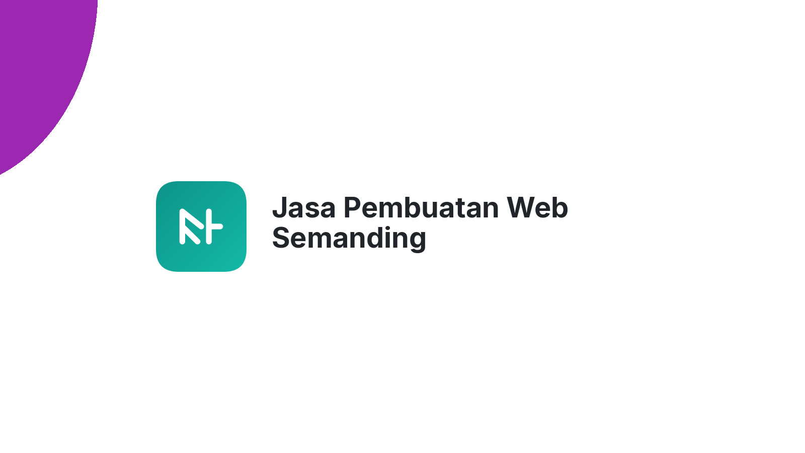 Jasa Pembuatan Web Semanding