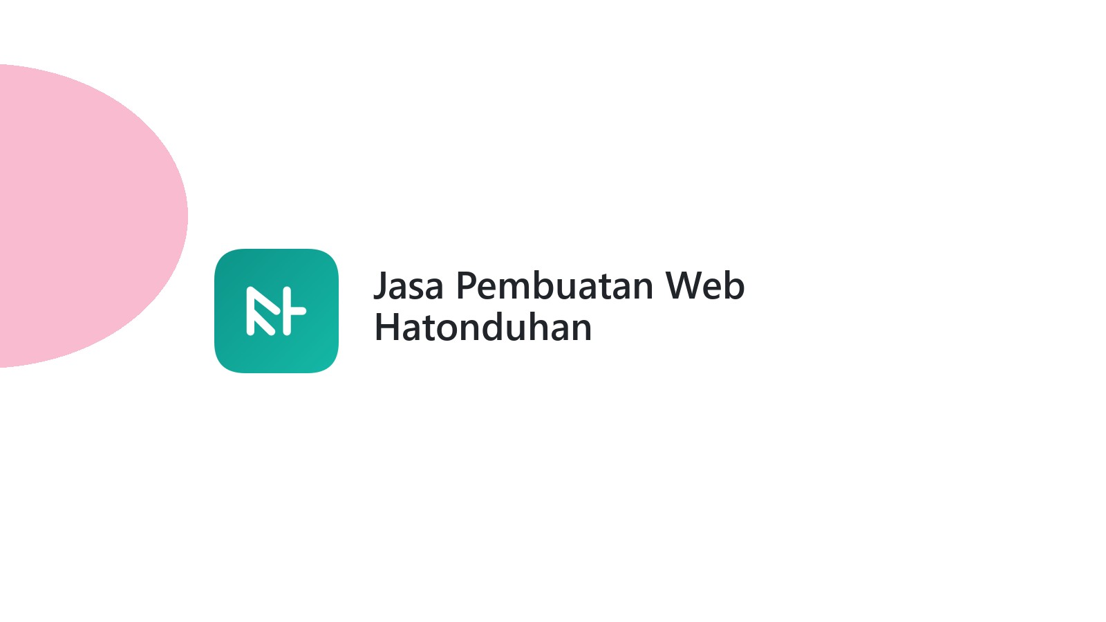Jasa Pembuatan Web Hatonduhan