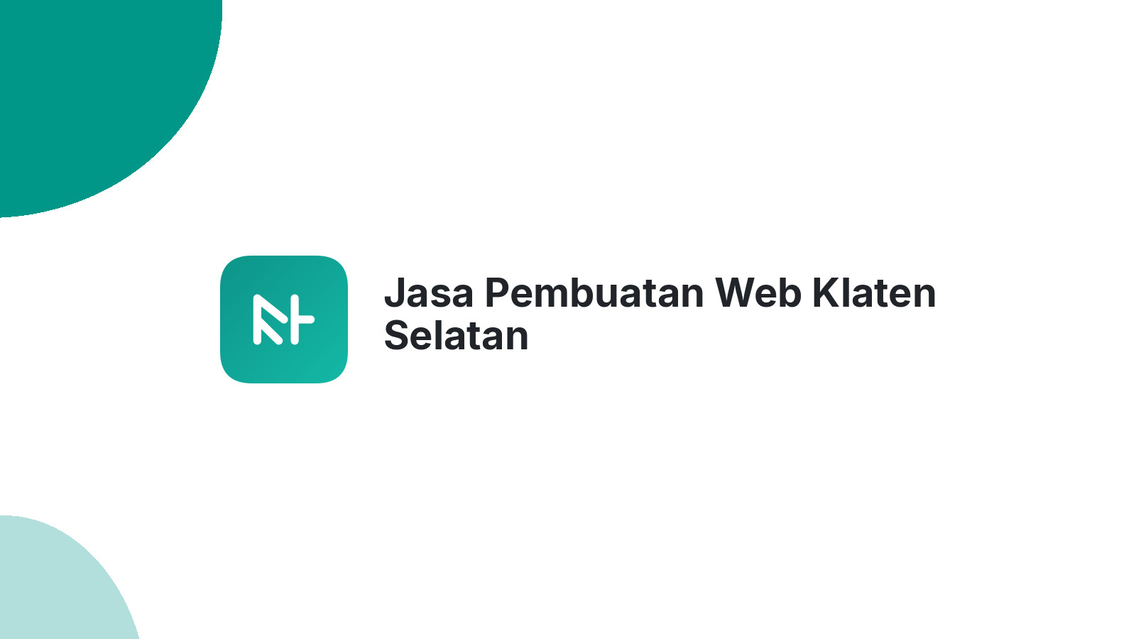 Jasa Pembuatan Web Klaten Selatan