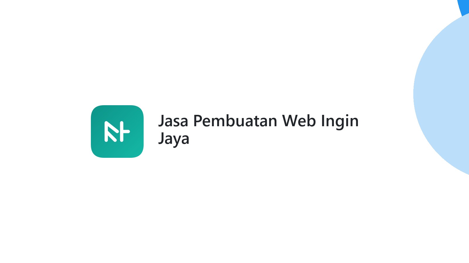 Jasa Pembuatan Web Ingin Jaya