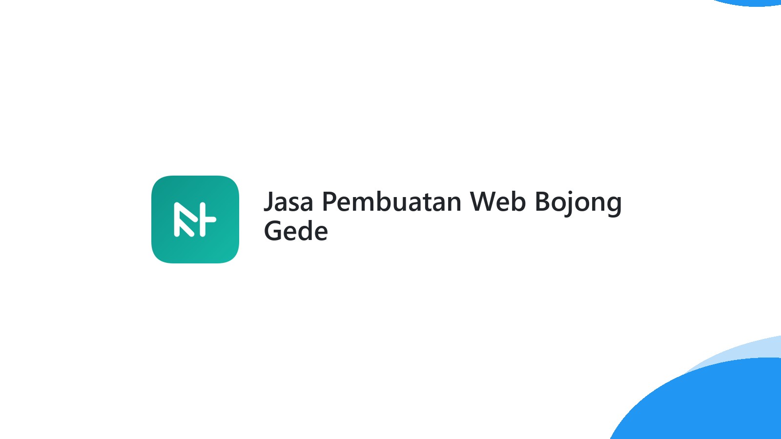 Jasa Pembuatan Web Bojong Gede