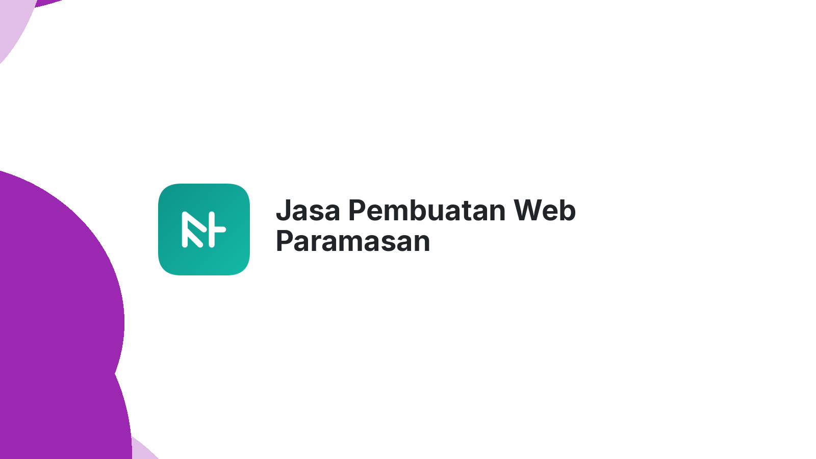 Jasa Pembuatan Web Paramasan