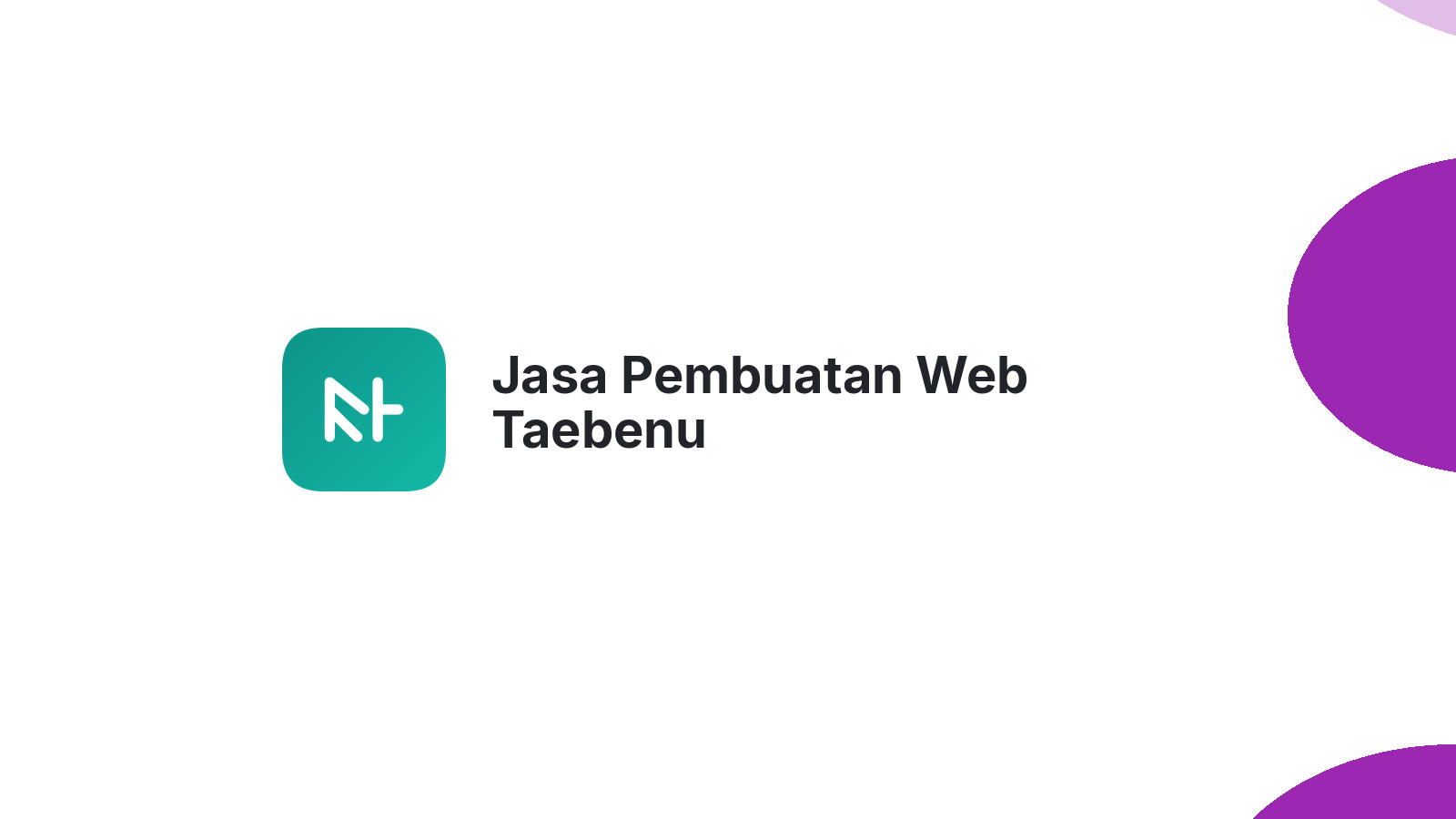 Jasa Pembuatan Web Taebenu